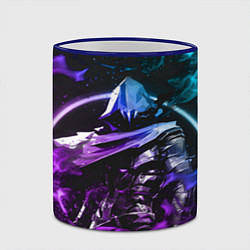 Кружка 3D VALORANT OMEN, цвет: 3D-синий кант — фото 2