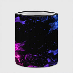 Кружка 3D ОГОНЬ НЕОН, цвет: 3D-черный кант — фото 2