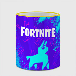 Кружка 3D FORTNITE ФОРТНАЙТ, цвет: 3D-желтый кант — фото 2