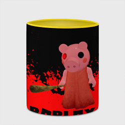 Кружка 3D Roblox Piggy, цвет: 3D-белый + желтый — фото 2