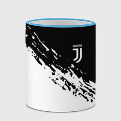 Кружка 3D JUVENTUS, цвет: 3D-небесно-голубой кант — фото 2