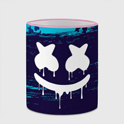 Кружка 3D MARSHMELLO МАРШМЕЛЛОУ, цвет: 3D-розовый кант — фото 2