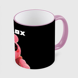 Кружка 3D Roblox Piggy, цвет: 3D-розовый кант