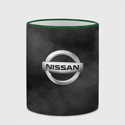 Кружка 3D NISSAN, цвет: 3D-зеленый кант — фото 2