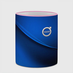 Кружка 3D VOLVO, цвет: 3D-розовый кант — фото 2