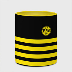 Кружка 3D BORUSSIA, цвет: 3D-белый + желтый — фото 2