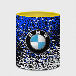 Кружка 3D BMW, цвет: 3D-белый + желтый — фото 2