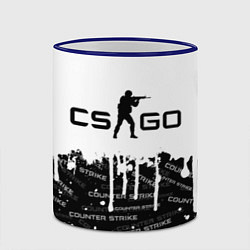 Кружка 3D COUNTER STRIKE, цвет: 3D-синий кант — фото 2