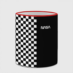 Кружка 3D NASA, цвет: 3D-красный кант — фото 2