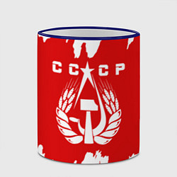 Кружка 3D СССР, цвет: 3D-синий кант — фото 2