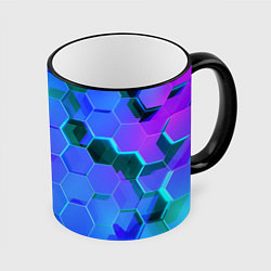 Кружка цветная Geometry