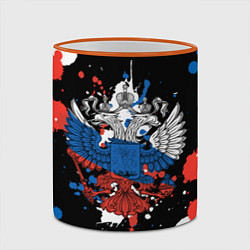 Кружка 3D Герб, цвет: 3D-оранжевый кант — фото 2