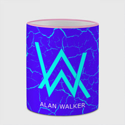 Кружка 3D ALAN WALKER АЛАН УОКЕР, цвет: 3D-розовый кант — фото 2