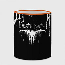 Кружка 3D Death Note, цвет: 3D-оранжевый кант — фото 2