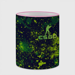 Кружка 3D CS:GO, цвет: 3D-розовый кант — фото 2