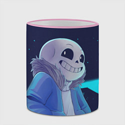 Кружка 3D UNDERTALE, цвет: 3D-розовый кант — фото 2