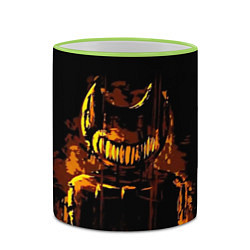 Кружка 3D Bendy And The Ink Machine, цвет: 3D-светло-зеленый кант — фото 2