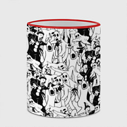 Кружка 3D GHOSTEMANE, цвет: 3D-красный кант — фото 2