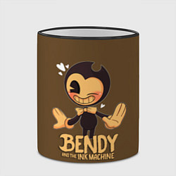 Кружка 3D Bendy And The Ink Machine, цвет: 3D-черный кант — фото 2