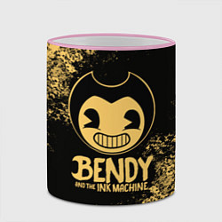 Кружка 3D Bendy And The Ink Machine, цвет: 3D-розовый кант — фото 2