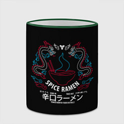 Кружка 3D DESTINY 2 SPICE RAMEN, цвет: 3D-зеленый кант — фото 2