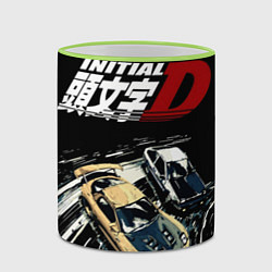 Кружка 3D Initial D Z, цвет: 3D-светло-зеленый кант — фото 2