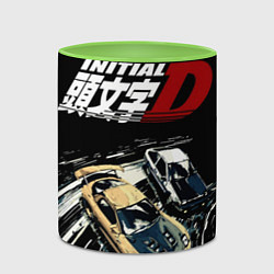 Кружка 3D Initial D Z, цвет: 3D-белый + светло-зеленый — фото 2