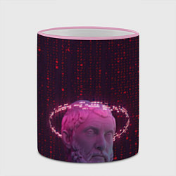 Кружка 3D Мудрец, цвет: 3D-розовый кант — фото 2