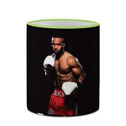 Кружка 3D Roy Jones, цвет: 3D-светло-зеленый кант — фото 2