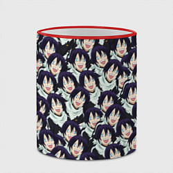 Кружка 3D ЯТО БЕЗДОМНЫЙ БОГ, цвет: 3D-красный кант — фото 2