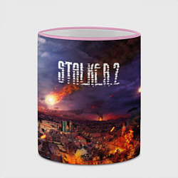 Кружка 3D Stalker 2, цвет: 3D-розовый кант — фото 2