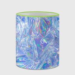 Кружка 3D 3d ice glitch, цвет: 3D-светло-зеленый кант — фото 2