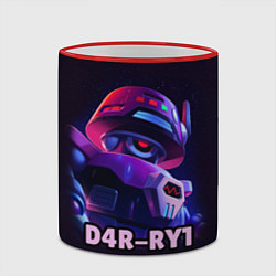Кружка 3D D4R-RY1 BRAWL STARS, цвет: 3D-красный кант — фото 2