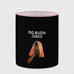 Кружка 3D OG Buda, цвет: 3D-розовый кант — фото 2