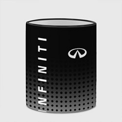 Кружка 3D Infiniti, цвет: 3D-черный кант — фото 2