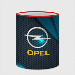 Кружка 3D OPEL ОПЕЛЬ, цвет: 3D-красный кант — фото 2