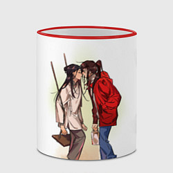 Кружка 3D Благословление небожителей Tia, цвет: 3D-красный кант — фото 2