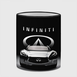 Кружка 3D INFINITI, цвет: 3D-черный кант — фото 2