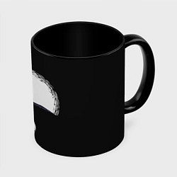 Кружка 3D Little Nightmares 2, цвет: 3D-белый + черный