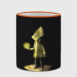 Кружка 3D Little Nightmares 2, цвет: 3D-оранжевый кант — фото 2