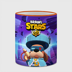 Кружка 3D Генерал Гавс brawl stars, цвет: 3D-оранжевый кант — фото 2