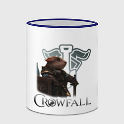 Кружка 3D Crowfall Duelist, цвет: 3D-синий кант — фото 2