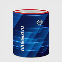 Кружка 3D Nissan, цвет: 3D-красный кант — фото 2