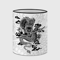 Кружка 3D ДРАКОН DRAGON, цвет: 3D-черный кант — фото 2