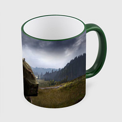 Кружка 3D DAYZ POSTER ДЕЙЗИ ПОСТЕР Z, цвет: 3D-зеленый кант