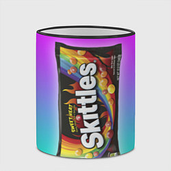 Кружка 3D Skittles Черный, цвет: 3D-черный кант — фото 2