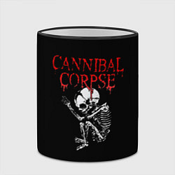 Кружка 3D Cannibal Corpse 1, цвет: 3D-черный кант — фото 2