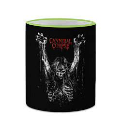 Кружка 3D Cannibal Corpse, цвет: 3D-светло-зеленый кант — фото 2