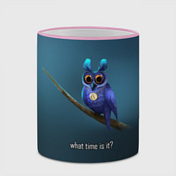 Кружка 3D Owl, цвет: 3D-розовый кант — фото 2
