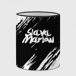 Кружка 3D SLAVA MARLOW СЛАВА МАРЛОУ, цвет: 3D-черный кант — фото 2